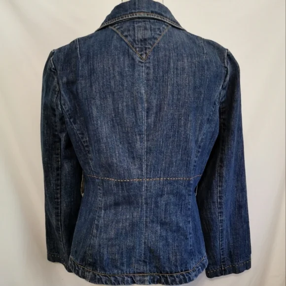 Tommy Hilfiger Denim Blazer - Sz M - Picture 4 of 6